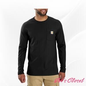 Carhartt Force Mens Relaxed Fit T Shirt Black Sz 2 XL